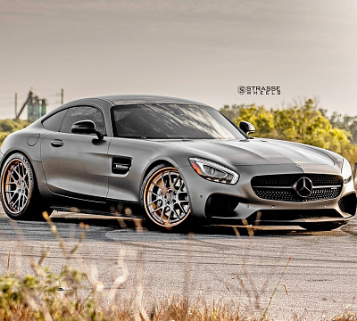 Фото дисков Strasse Wheels SM7 Deep Concave FS на Mercedes-Benz AMG GT I