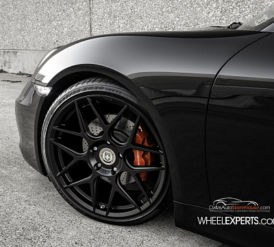 Фото дисков HRE FF01 на Porsche Cayman II