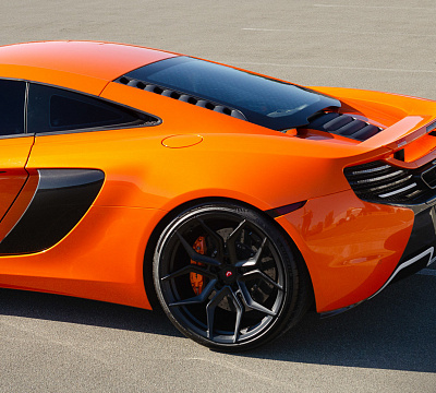 Фото дисков Vossen EVO-3 на McLaren 650S