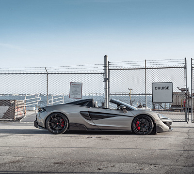 Фото дисков Vossen S21-01 на McLaren 570S