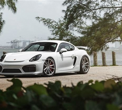 Фото дисков Vossen CG-203 на Porsche Cayman II
