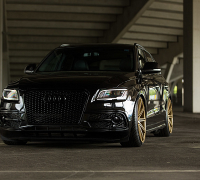 Фото дисков Vossen CV4 на Audi Q5 (8R)