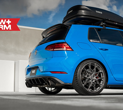 Фото дисков HRE FF10 на Volkswagen Golf VIII