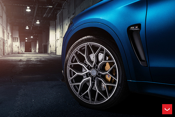 Фото дисков Vossen HF-2 Алмазная проточка на BMW X6/X6 M (F16/F86)
