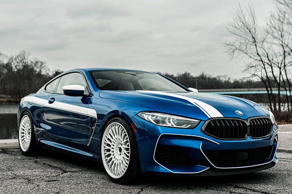 Фото дисков Brixton Forged TR20 Белый глянец на BMW 8/M8