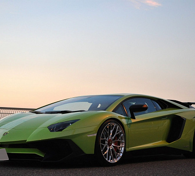 Фото дисков Anrky AN10 на Lamborghini Aventador