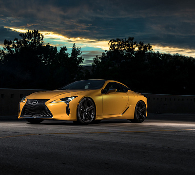 Фото дисков Vossen HF-1 на Lexus LC 500