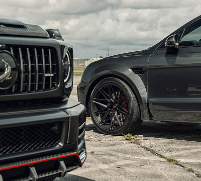 Фото дисков Vossen EVO-5 на Bentley Bentayga