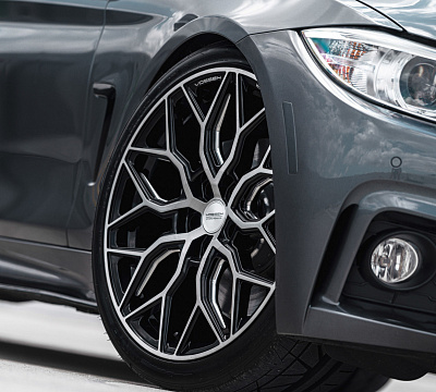 Фото дисков Vossen HF-2 на BMW 4/M4 (F32/F82)