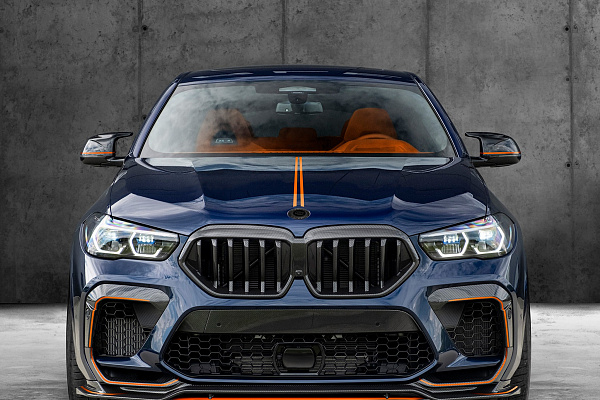 Фото дисков Carlex Design G-Falcon Черный глянец на BMW X6/X6 M (G06/F96)