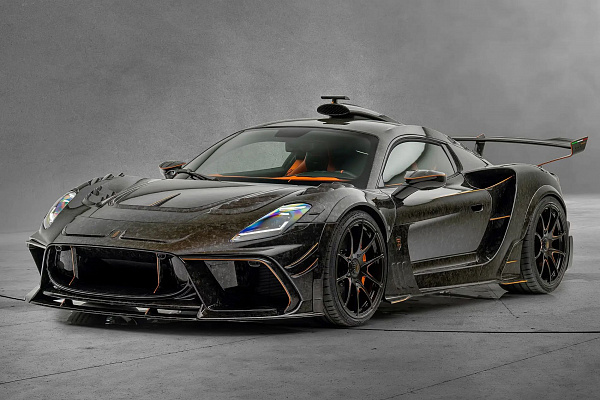 Фото дисков Mansory FV.5 Черный глянец на Maserati MC20