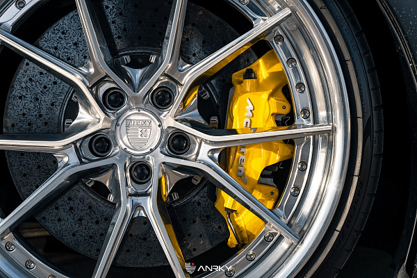 Фото дисков Anrky AN32 Полированный лак на McLaren 720S