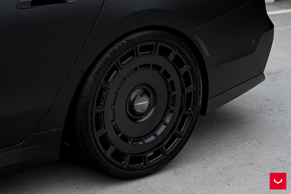 Фото дисков Vossen HF-9 Черный глянец на BMW 7 (G70)