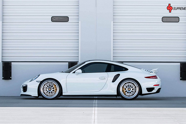 Фото дисков HRE 300 Глянцевый лак на Porsche 911 VII