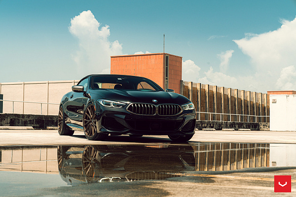 Фото дисков Vossen HF-4T Сатиновая бронза на BMW 8/M8