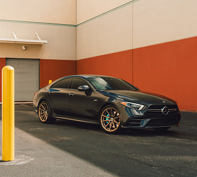 Фото дисков Vossen HF-3 на Mercedes-Benz CLS (C257)