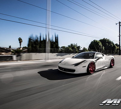 Фото дисков MRR FS01 на Ferrari 458