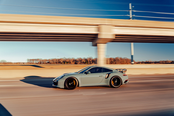 Фото дисков Strasse Wheels SM5RT Deep Concave Duoblock Черный сатин на Porsche 911 VII