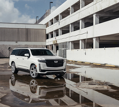 Фото дисков Vossen HF6-2 на Cadillac Escalade V