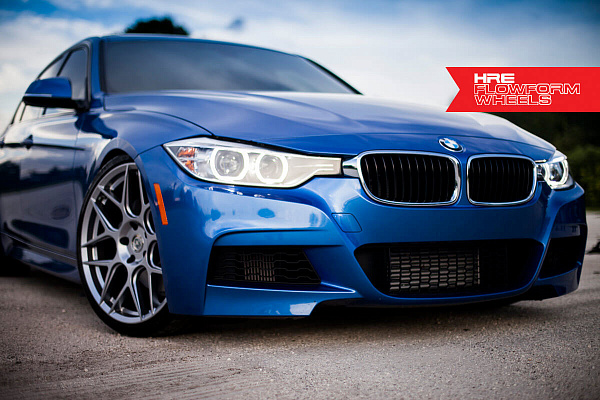 Фото дисков HRE FF01 Серебро на BMW 3/M3 (F3x/F80)
