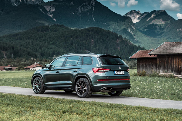 Фото дисков ABT Sport GR Алмазная проточка на Skoda Kodiaq I