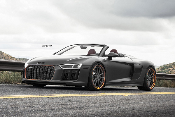 Фото дисков Strasse Wheels SV1 Deep Concave FS Другой цвет на Audi R8 (4S)