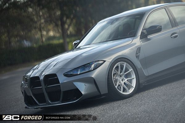 Фото дисков BC Forged KL51 Сатиновый лак на BMW 3/M3 (G2x/G80)