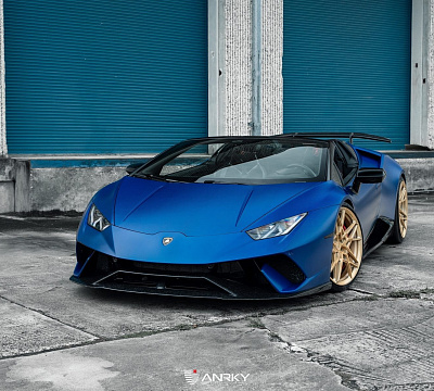 Фото дисков Anrky S1-X2 на Lamborghini Huracan