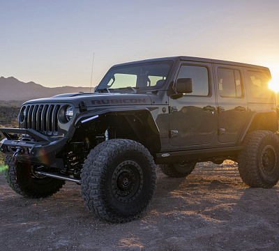 Фото дисков Black Rhino ABRAMS на Jeep Wrangler IV (JL)