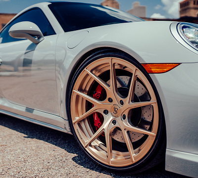 Фото дисков Strasse Wheels SM5RT Deep Concave Duoblock на Porsche 911 VII