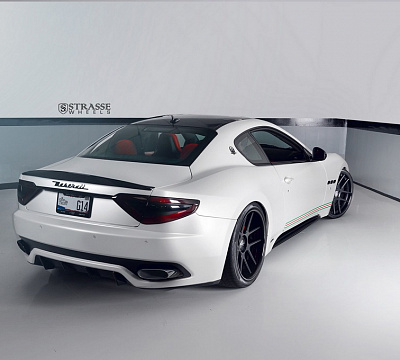 Фото дисков Strasse Wheels SM5 Deep Concave на Maserati GranTurismo I