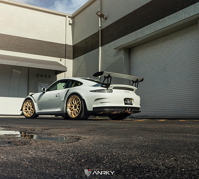 Фото дисков Anrky RS1 на Porsche 911 VII