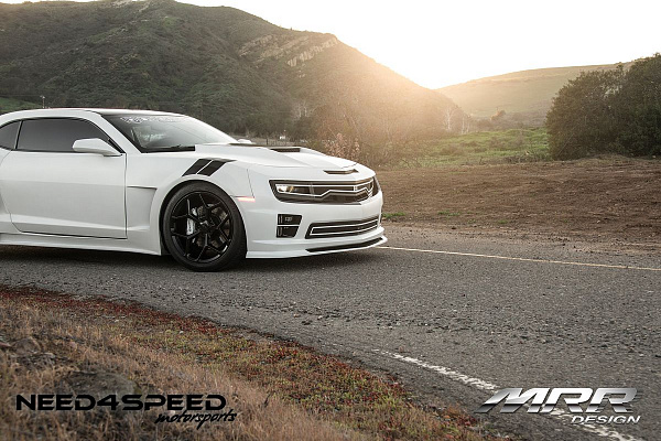 Фото дисков MRR M228 Черный глянец на Chevrolet Camaro V