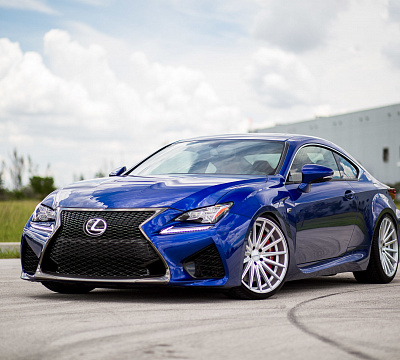 Фото дисков Vossen VFS-2 на Lexus RC