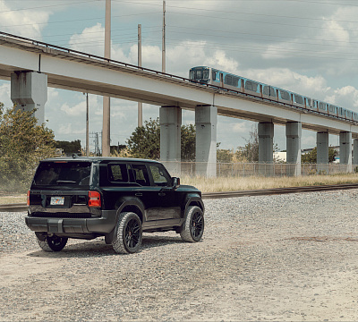 Фото дисков Vossen HF6-5 на Toyota Land Cruiser Prado 250