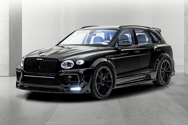 Фото дисков Mansory Y.5 Черный глянец на Bentley Bentayga
