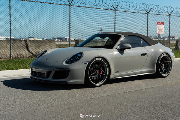 Фото дисков Anrky S3-X3 Черный сатин на Porsche 911 VII