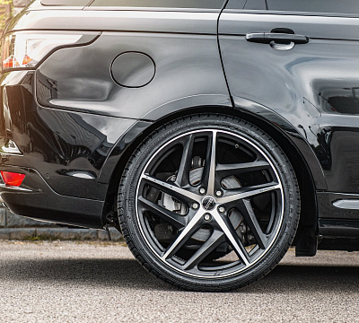 Фото дисков Kahn Type 52 RS на Range Rover Sport II