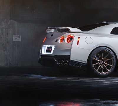 Фото дисков Vossen HF-3 на Nissan GT-R