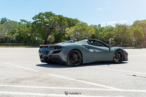 Фото дисков Anrky S3-X3 Черный глянец на Ferrari F8