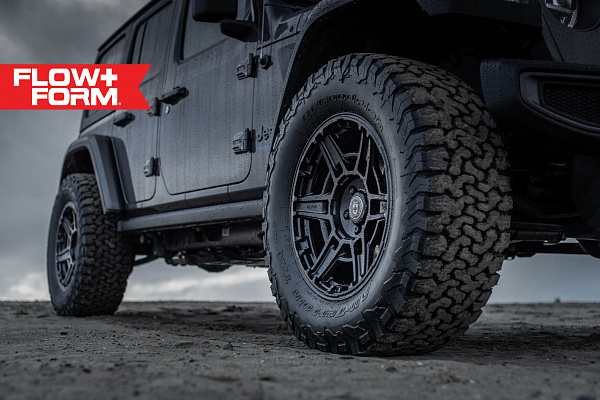 Фото дисков HRE FT1 Черный сатин на Jeep Wrangler IV (JL)