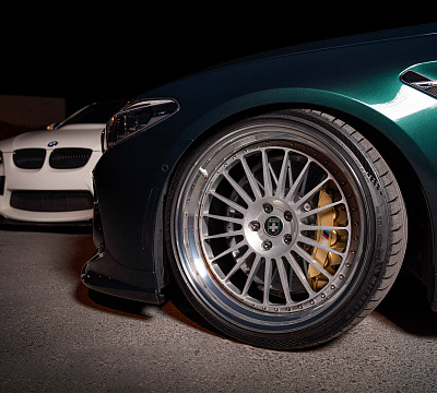 Фото дисков HRE 309 на BMW 5/M5 (G30/F90)