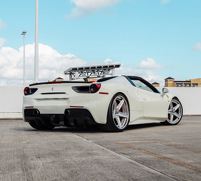Фото дисков Anrky AN35 на Ferrari 488