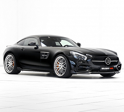Фото дисков BRABUS Monoblock F (Platinum Edition) на Mercedes-Benz AMG GT I