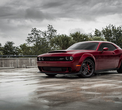 Фото дисков Vossen M-X2 на Dodge Challenger III