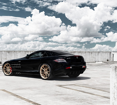 Фото дисков Anrky AN13 на Mercedes-Benz SLR McLaren