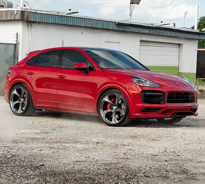 Фото дисков HRE 522M на Porsche Cayenne III