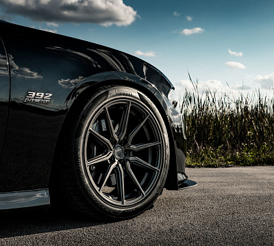 Фото дисков Vossen HF-3 на Dodge Charger VII