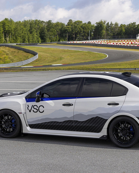 Фото дисков MR140 SS10 Черный сатин на Subaru WRX VA