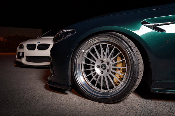 Фото дисков HRE 309 Сатиновый лак на BMW 5/M5 (G30/F90)